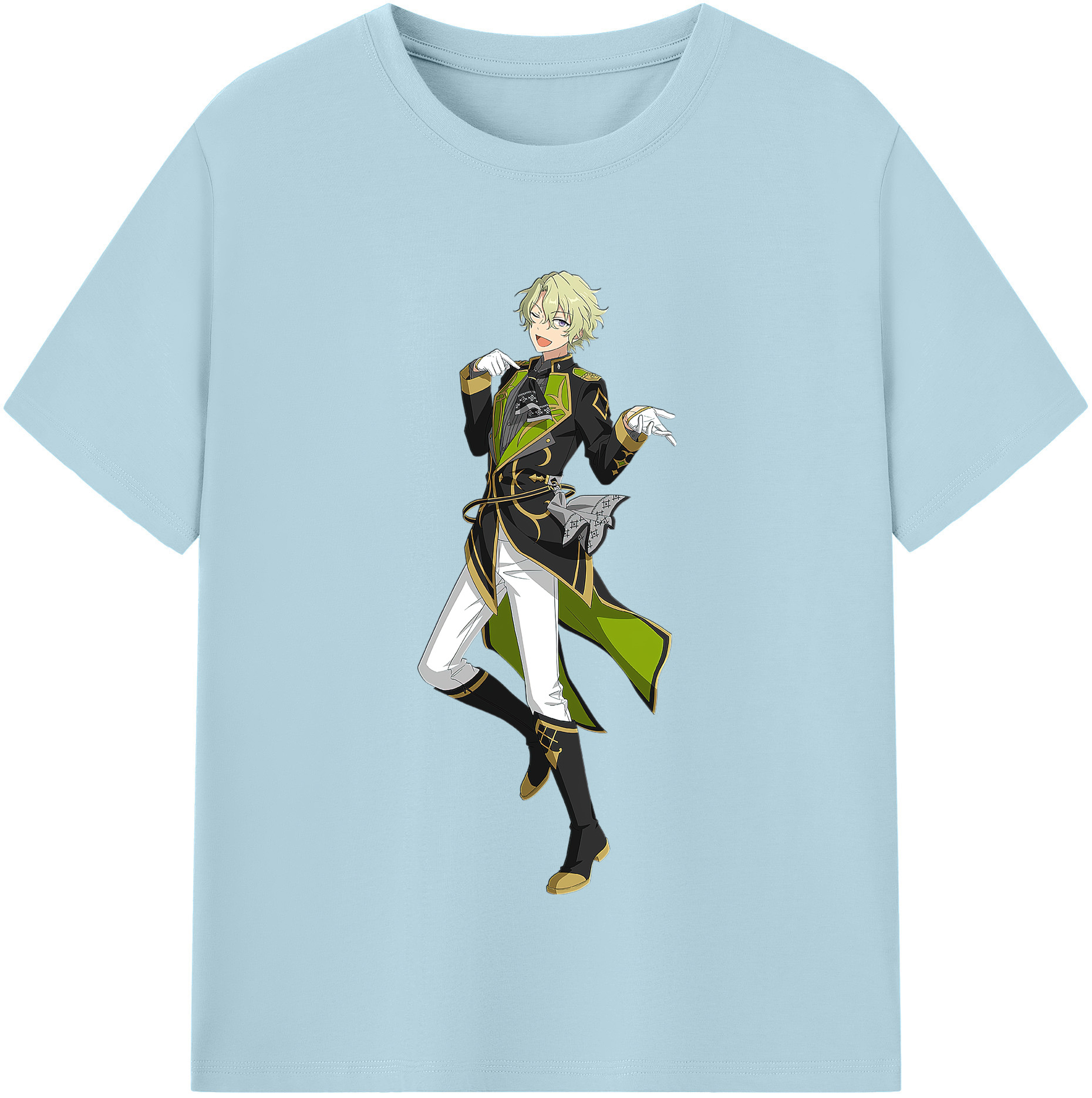 （画像用） あんさんぶるスターズ! Ensemble Stars 綿100％半袖Tシャツ（フロントプリント）